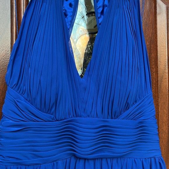 Cache Blue Halter “Marilyn Monroe” Dress Sz 10 - Picture 6 of 14